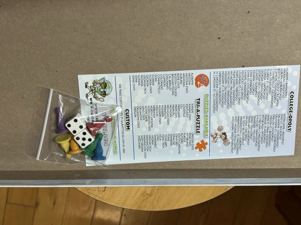 Penguin-Opoly, Late for the Sky Monopoly, Pre-owned, Complete - Image 4 of 4