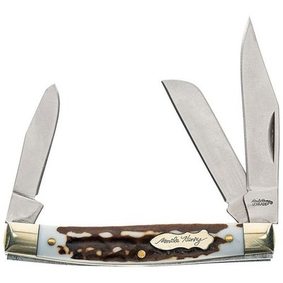 Schrade Uncle Henry Junior 3 Blade Next Gen Taschenmesser mit 3 Klingen
