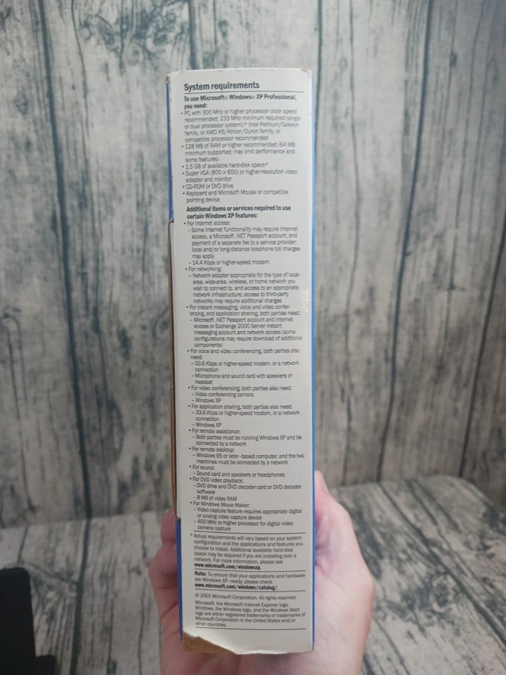 Microsoft Windows XP Professional, Retail, UPGRADE - Pre-Owned, Good Condition  - Image 4 of 4