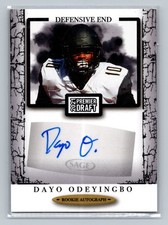 2021 SAGE Premier Draft #A2 Dayo Odeyingbo Autographs Black