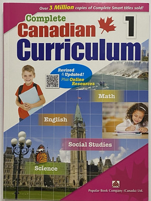 Complete Canadian Curriculum 1 Workbook-Math, English, Social Studies, Science