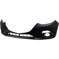 Front Bumper Cover For 2014-2016 Mazda 3 Sport Primed Ma1000239 Bjs750031abb