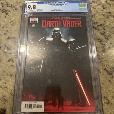 STAR WARS:  DARTH VADER 1 MARVEL COMICS CGC 9.8 NM/MT IN-HYUK LEE