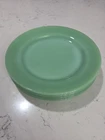 VTG  Set 4 Fire King Jadeite  Dinner Plates Anchor Hocking 9"