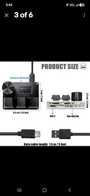 Sayodevice O3C OSU Keyboard Rapid Trigger Hall Switches Magnetic Linear