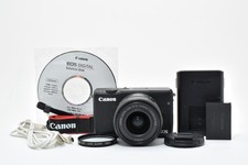  AS-IS Canon EOS M10 18.0MP Digital Camera w/ 15-45mm Lens 2856021