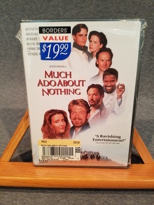 Much Ado About Nothing (DVD, 1997) 1993 Film New Sealed