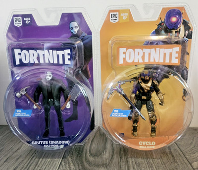 2021 FORTNITE Brutus (Shadow) & Cyclo Figures Jazwares