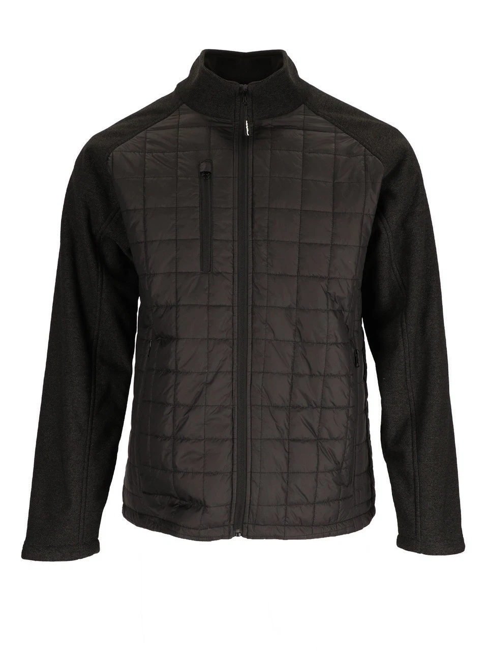 SALE! Quilted RefrigiWear Puffer Jacket Black Ripstop Quilted Coat LARGE