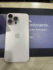 Apple iPhone 16 Pro Max - 256 GB - White Titanium (Unlocked) for