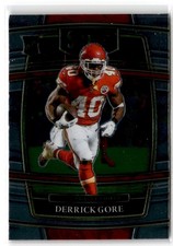 2021 Panini Select Concourse Derrick Gore RC #84 Kansas City Chiefs