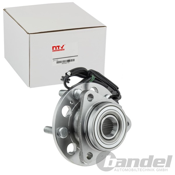 Nty RADLAGER-SATZ + Radnabe Vorne Passend FÜR Ssangyong Kyron Rexton KLP-DW-087-image