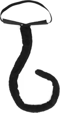 Costume Accessories Cat Tail - Furry Black Kitty Tail for Dress up -