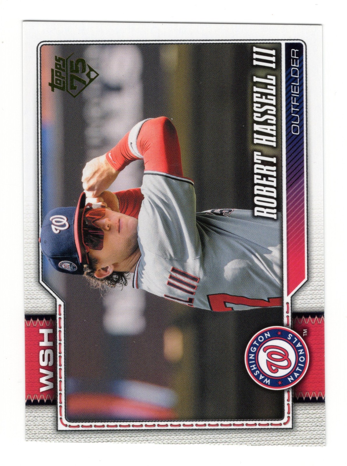 2026 Topps Series 2 Baseball Robert Hassell Golden Mirror Image Variation SSP