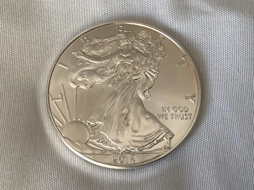2014 American Silver Eagle 1 OZ .999 Fine Silver BU Uncirculated