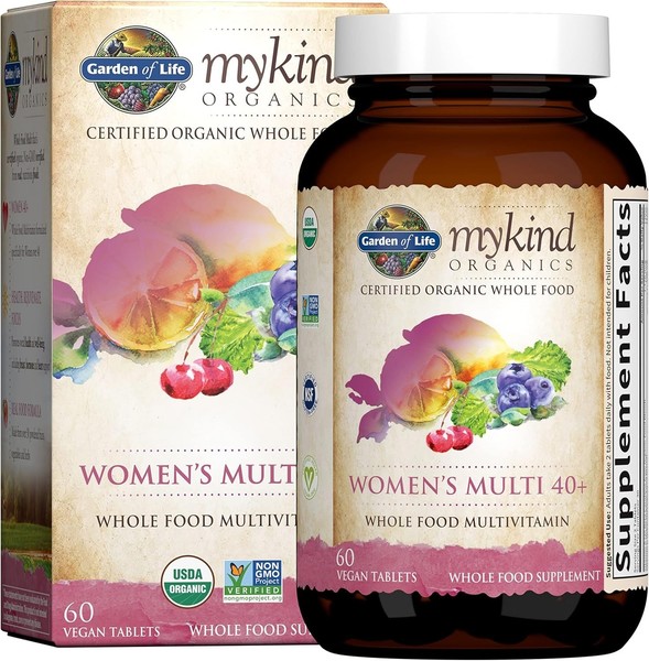 Garden Of Life, Mykind Women's Multi 40+ Vitamine 60 Veg. Tabletten Super Preis-image