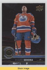 2017-18 Upper Deck Silver Foil Andrej Sekera #73 READ 3a3