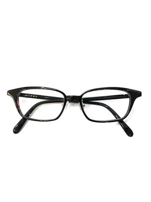HAKUSAN MEGANE Optical QUADRA Brille Schwarz Quadratisch Acetat BASIC