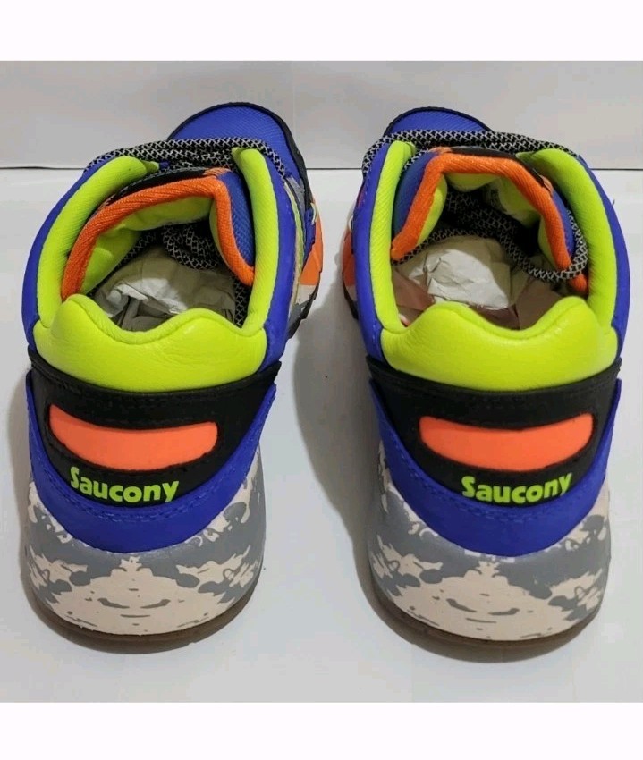 Saucony Originals Shadow 6000 Trail CPK Blue/Lime Men's 5.5 Running Shoes thumbnail 5