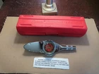 SNAP ON TOOLS 1/4" TORQOMETER DIAL TORQUE WRENCH TE1A 0-15 IN POUNDS MINT