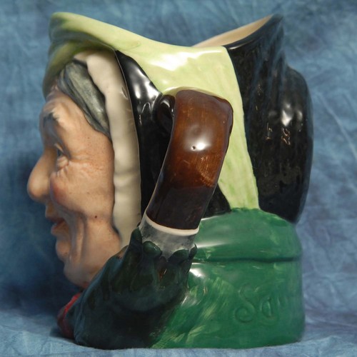 Royal Doulton Small 3” Sairey Gamp Toby Jug in Excellent Condition - Picture 4 of 5