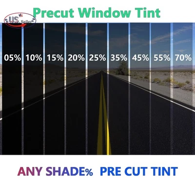 Computerized Custom PreCut 2Ply Window Tint Film Kit For ALL Chevy Silverado - Image 1 of 4