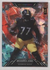 2023 Wildchrome Pro-Look Football Promo WildPaint 2/5 Broderick Jones 0b3