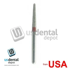 FG Diamond - 10pk burs CF-14F - 850-014F FG - Taper  Round End Medium- Fi 114910