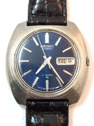Vintage Seiko Automatic Day/Date Men's Wrist Watch, 1970's, Vintage Watches