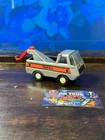 Vintage Tonka #55501 Toy Wrecker Tow Truck Metallic Silver 4.5 in.