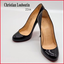 Christian Louboutin Pumps Heel Leather Black EU35/US5 120530c