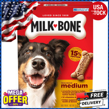 Milk-Bone Original Dog Treats Biscuits for Medium Dogs, 24 Ounces Packaging May