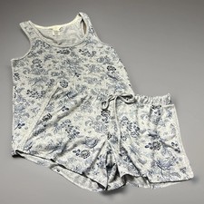 Lucky Brand Floral Print 2pcs Sleepwear Set EUC