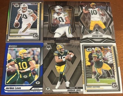 Jordan Love - Green Bay Packers Superstar - 6 Card Lot