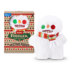 New Fuggler Festive Fuggs Funny Ugly Monster Holiday White Snowman Christmas