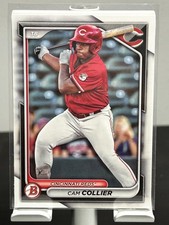 2024 Bowman Prospects - #BP-13 - Cam Collier - Cincinnati Reds