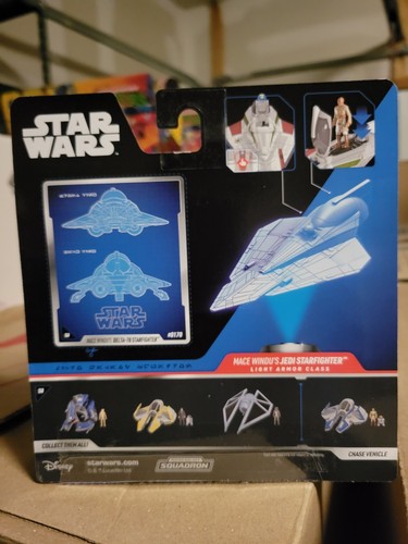 Star Wars Micro Galaxy Squadron Mace Windu's Jedi Starfighter Chase - Picture 2 of 2