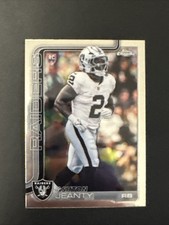 2025 Topps Chrome Football Ashton Jeanty Base Rookie RC #322 RAIDERS