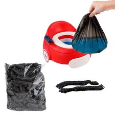Potty Chair Liners with Elastic, Portable Potty Training Bags, Potty Refill L...