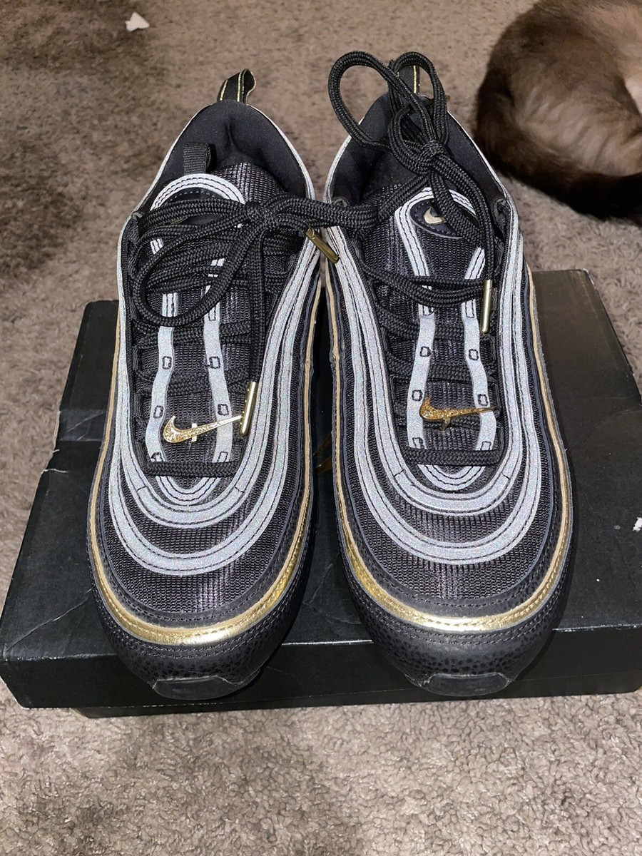 Size 9 - Nike Air Max 97 Black Metallic Gold 2020 | eBay Size 9 - Nike Air Max 97 Black Metallic Gold 2020 | eBay