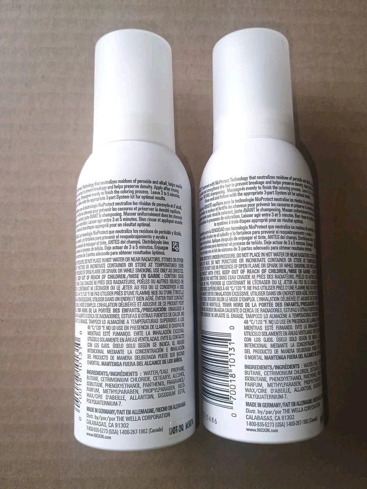 Nioxin Color Lock Color Seal Treatment 4.8 oz Lot Of 2 - image 2 of 2