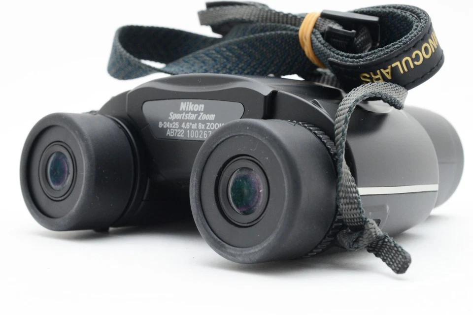 [Near Mint] Nikon Sportstar Zoom Binocular  8-24 x 25 4.6° Black F/S Japan E2324 - Image 2 of 4