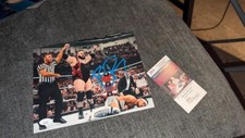 WWE BIG BRONSON REED  SIGNED WWE  8X10 PHOTO WITH JSA