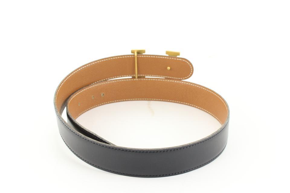 Hermès Black x Brown 32mm Reversible H Logo Belt Kit 84h615s Hermès Black x Brown 32mm Reversible H Logo Belt Kit 84h615s  main image 3