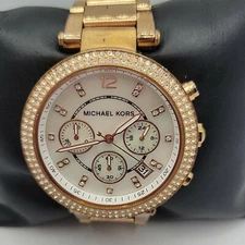 MICHAEL KORS Parker MK5491 Womens Stainless Steel Analog Dial Quartz Watch AM504