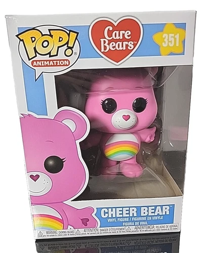 Funko Pop Animation Care Bears #351 Cheer Bear Brand New. Mint Condition