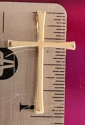 Ausverkauft James Avery dick 14k Gold Kreuz Anhänger selten - Bild 10 von 11