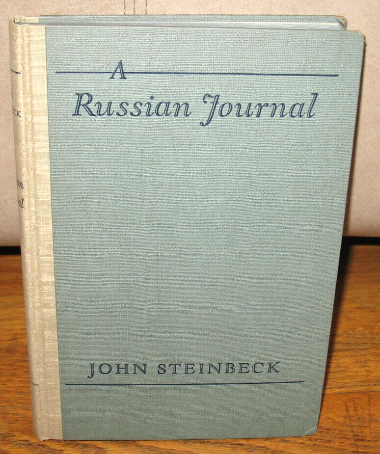 Robert Capa John Steinbeck A Russian Journal HC Dust Jacket Original 1948 ED - Image 2 of 3
