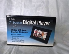 Shomi 7" Screen Digital Player   Model  070AB01