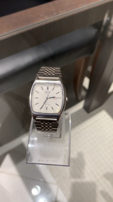 Vintage SEIKO Chronos 8123-5240 White Silver Mens Qz Watch New